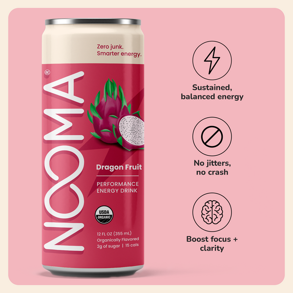 NOOMA Sport Energy Drink Dragon Fruit (12Pack) NOOMA Wholesale