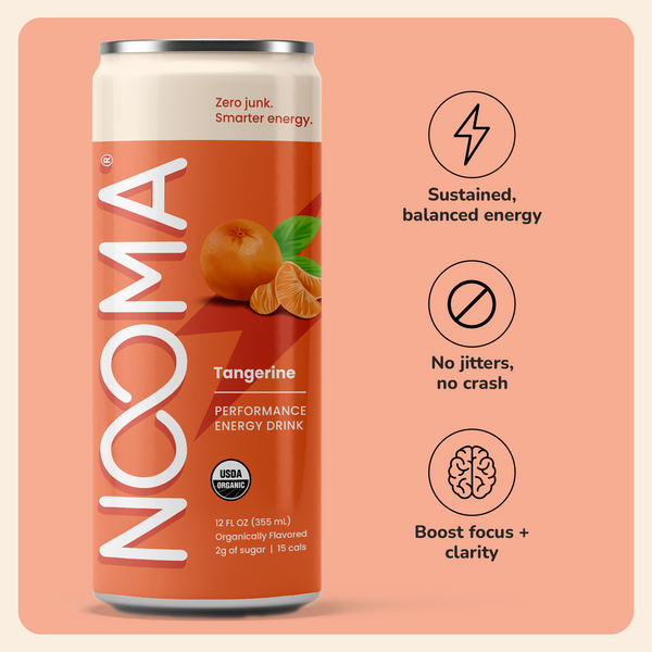 NOOMA Sport Energy Drink Tangerine (12Pack) NOOMA Wholesale