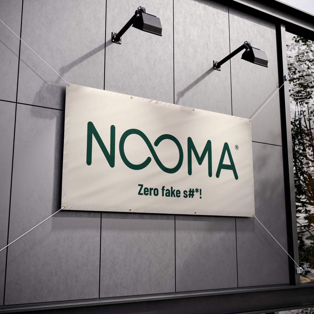 NOOMA Zero Fake S#*! Banner