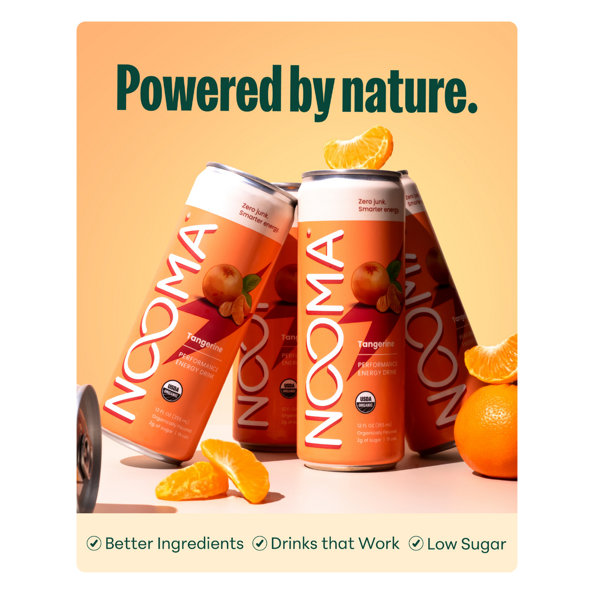 Energy Drink Table Top - Powered by nature